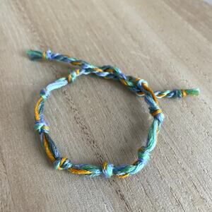 Aveline Bracelet anklet trendy comfortable tie embroidery thread woven gift